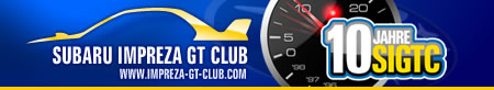 Homepage des Impreza GT Clubs